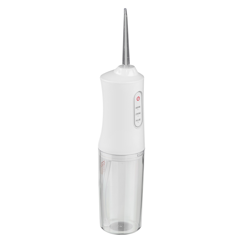 LEBEN Ирригатор, 5 Вт, 3 режима, 4 насадки в комплекте, USB-провод, белый, арт.№ 263-018