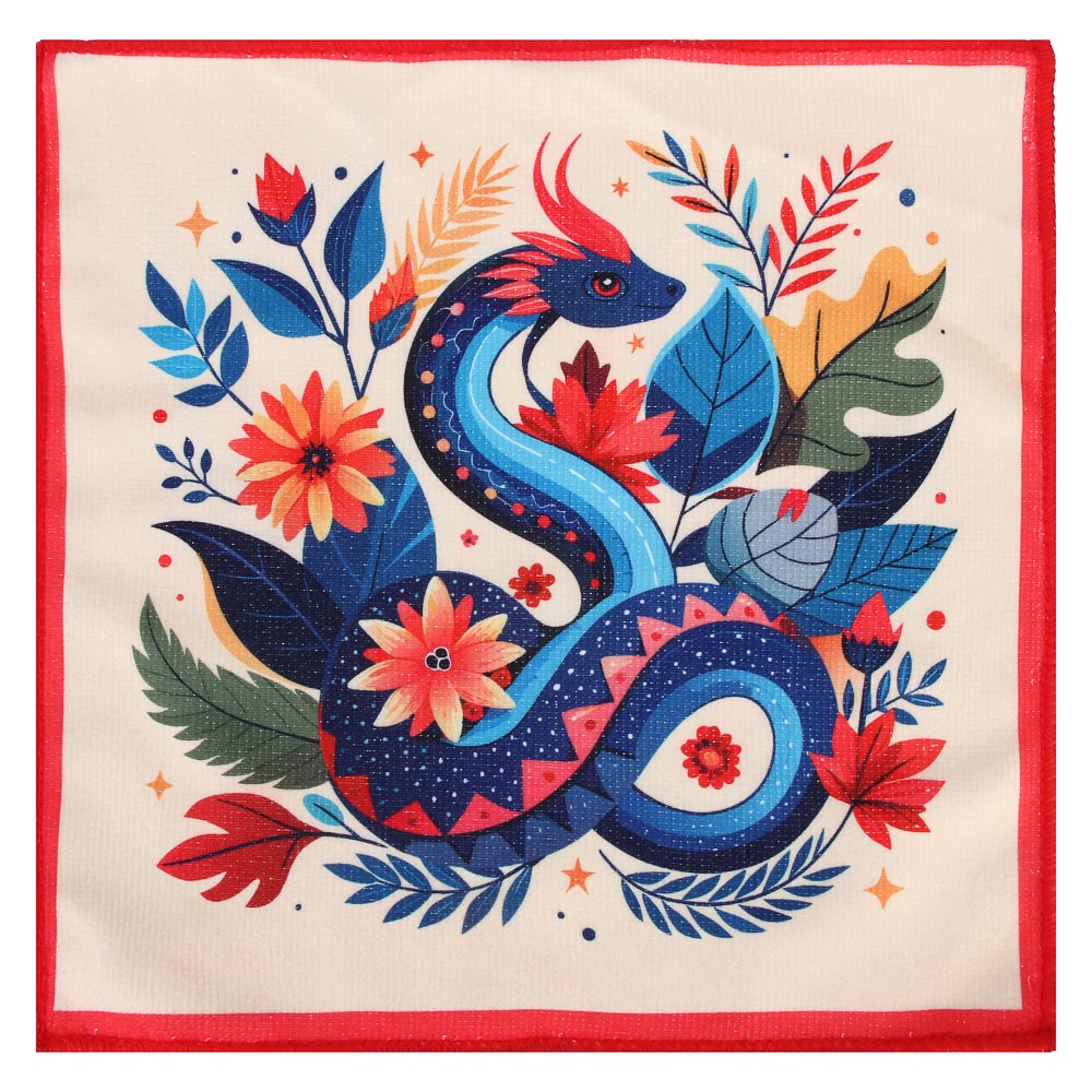 PROVANCE Фелиз Салфетка для уборки, 100% полиэстер, 30х30см, символ года, арт.№ 492-245