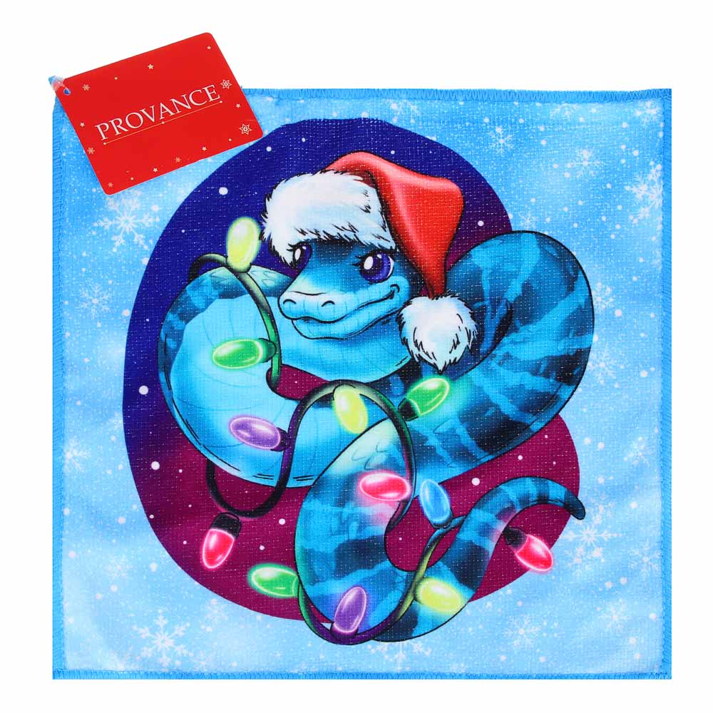 PROVANCE Фелиз Салфетка для уборки, 100% полиэстер, 30х30см, символ года, арт.№ 492-245