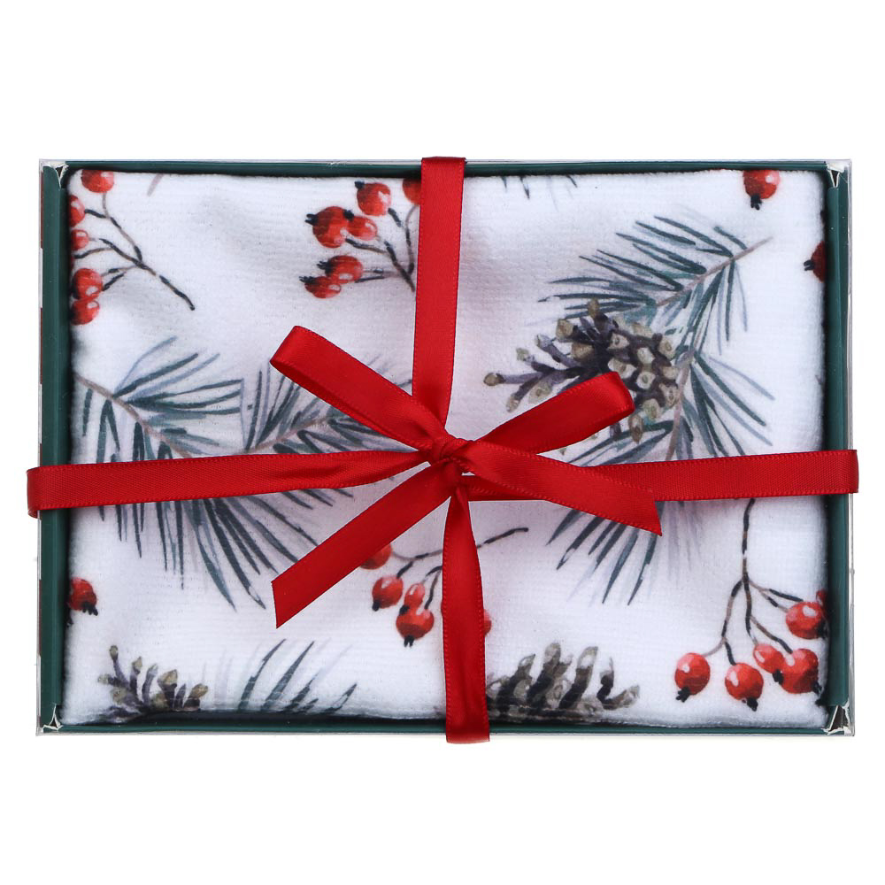 PROVANCE Фелиз Полотенце кухонное в подарочной упаковке, 100% полиэстер, 40х60см, арт.№ 492-246