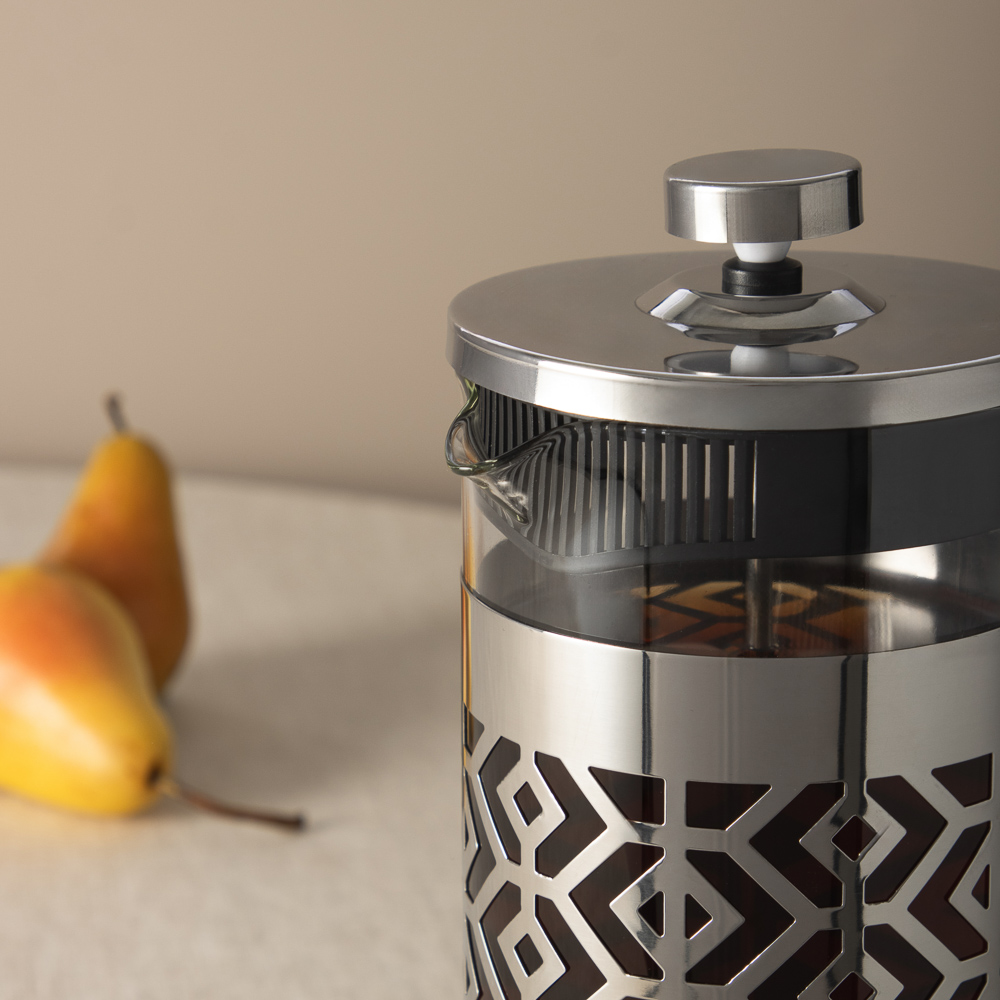 SATOSHI Гельсингфорс Френч-пресс 600мл, жаропрочное стекло, арт.№ 850-200