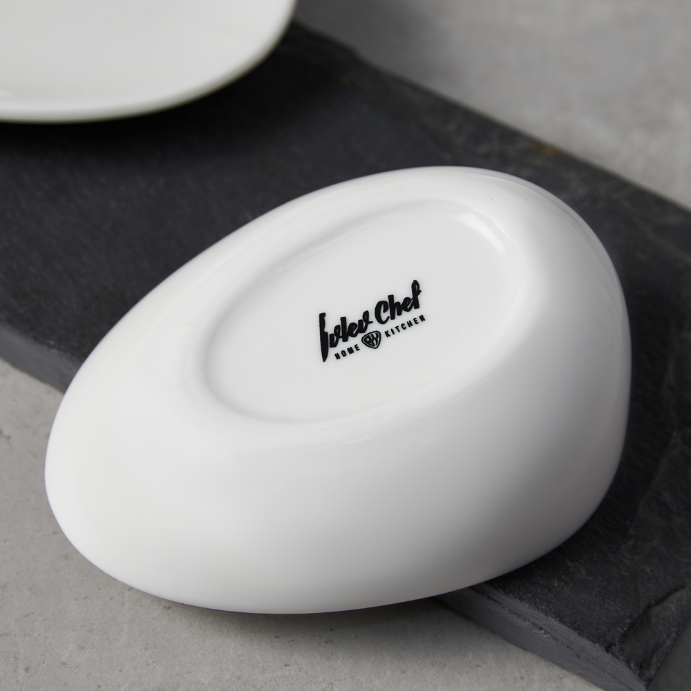 Ivlev Chef Элеганс Розетка для соуса/варенья, 10х8х4,5см, фарфор, арт.№ 824-548