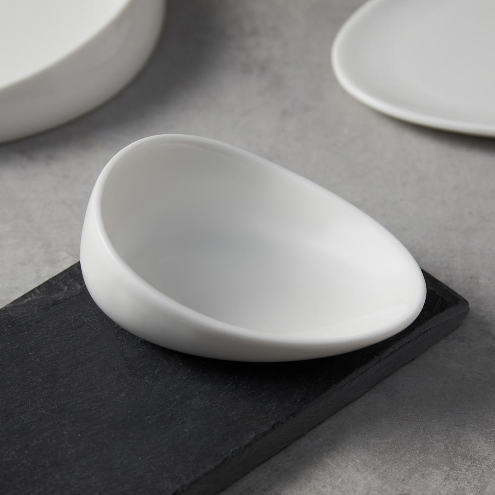 Ivlev Chef Элеганс Розетка для соуса/варенья, 10х8х4,5см, фарфор, арт.№ 824-548