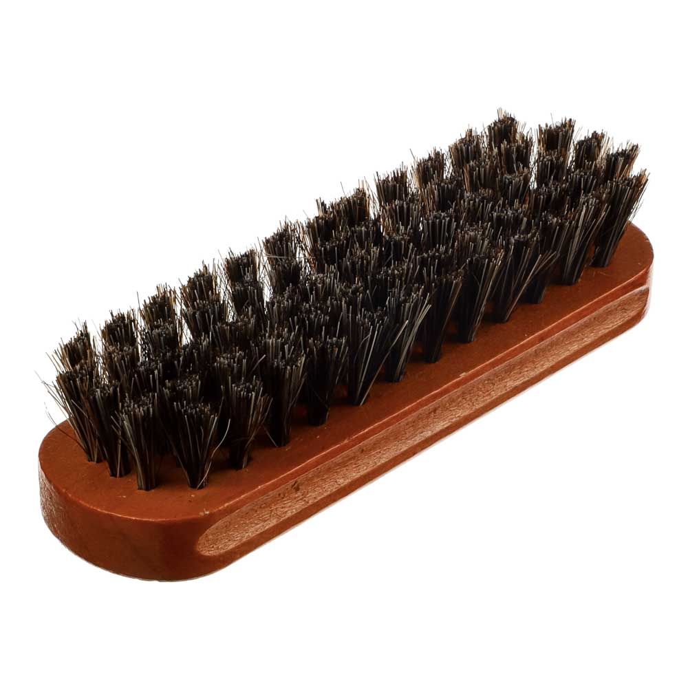 Щетка для обуви, натуральный ворс, 13x4x2см, арт.№ 458-003