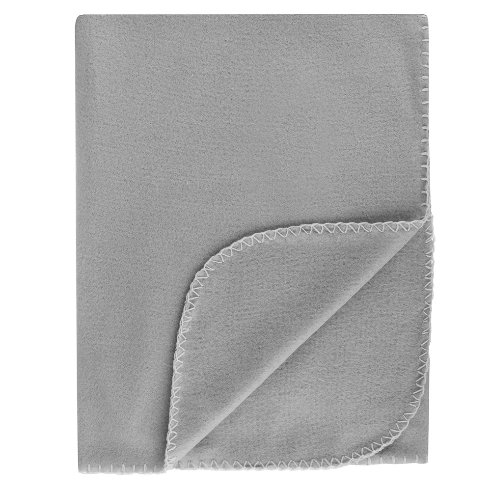 PROVANCE Плед флис, 100х130см, 130гр/м, однотонный, 4 цвета, арт.№ 486-063