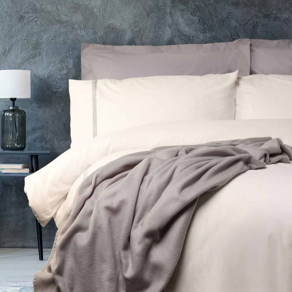 PROVANCE Плед флис, 100х130см, 130гр/м, однотонный, 4 цвета, арт.№ 486-063