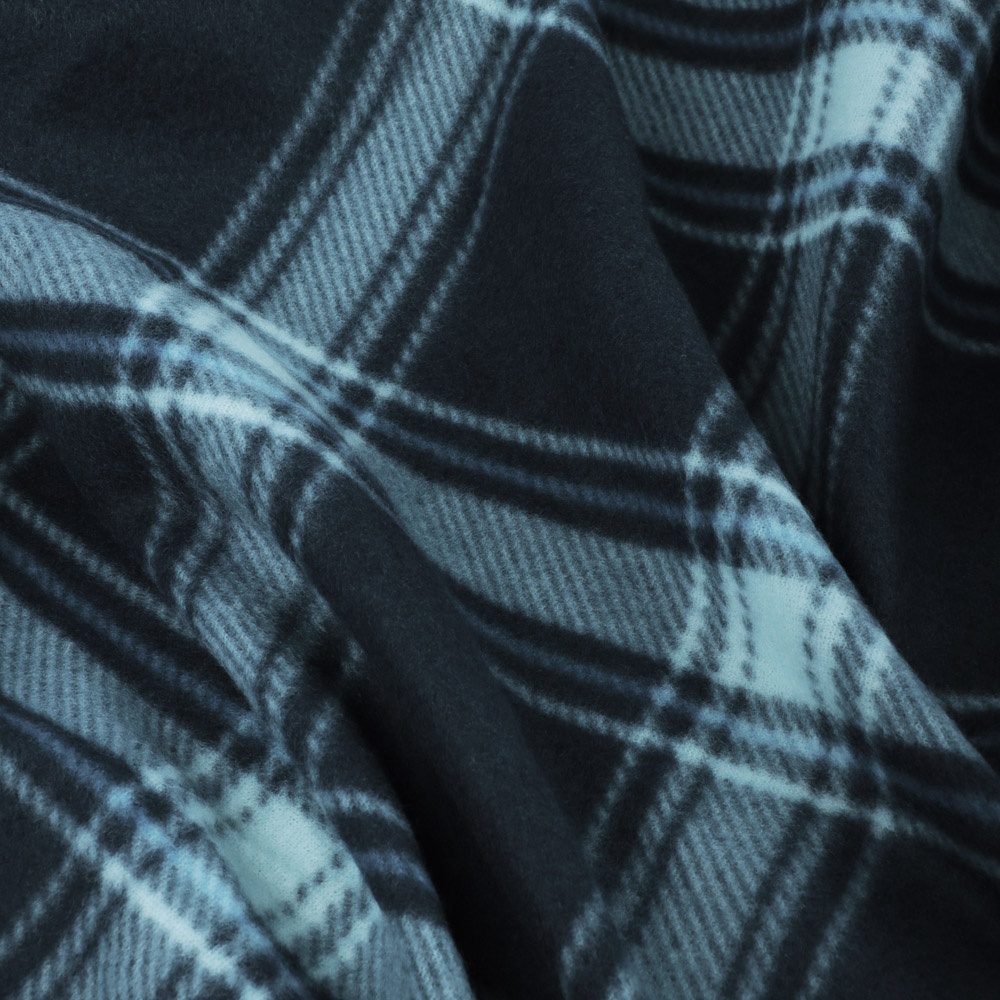 PROVANCE Плед, флис, 180х200см, 130гр/м "Клетка", 5 дизайнов, арт.№ 486-064