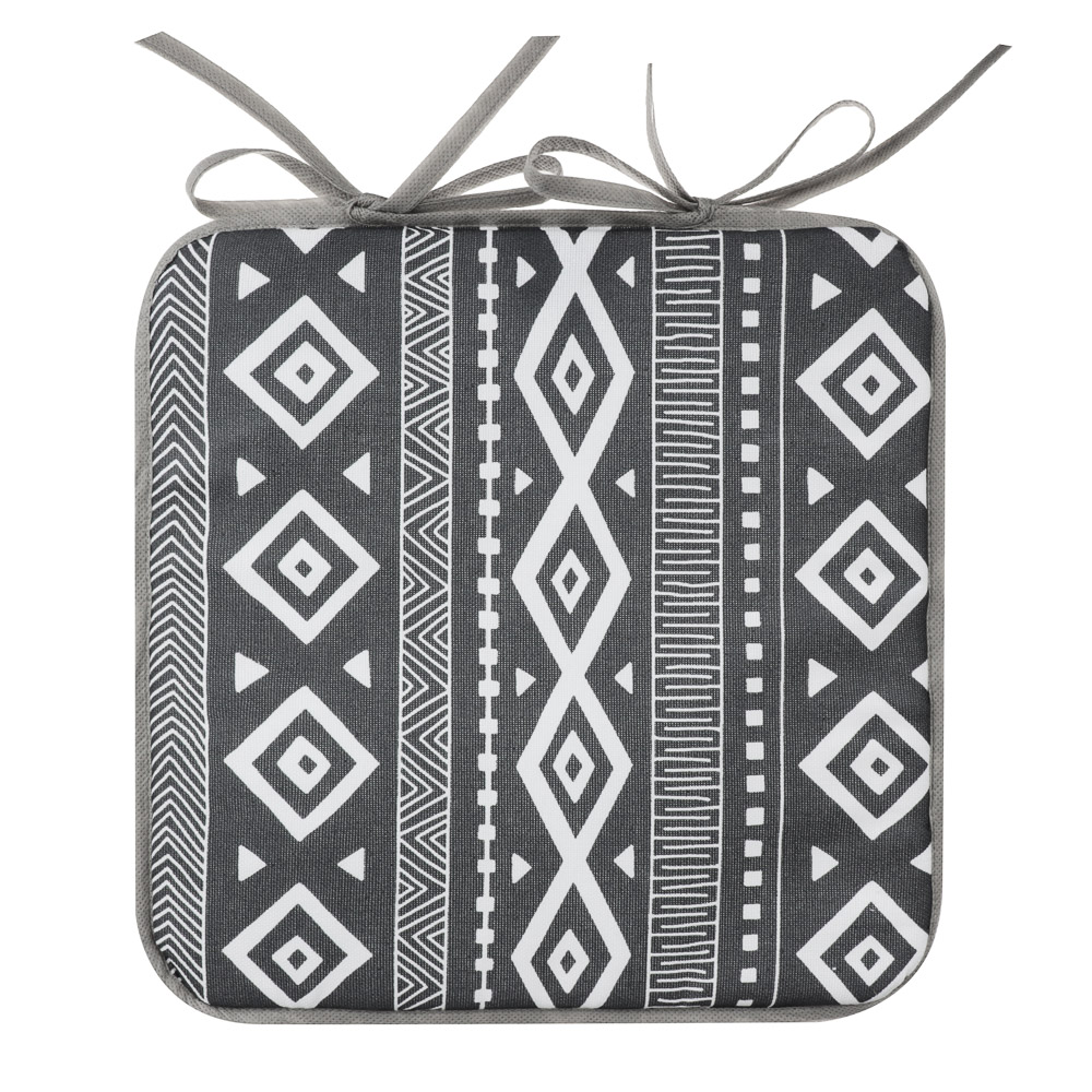 Подушка на стул, 34х34см, рогожка, арт.№ 482-595