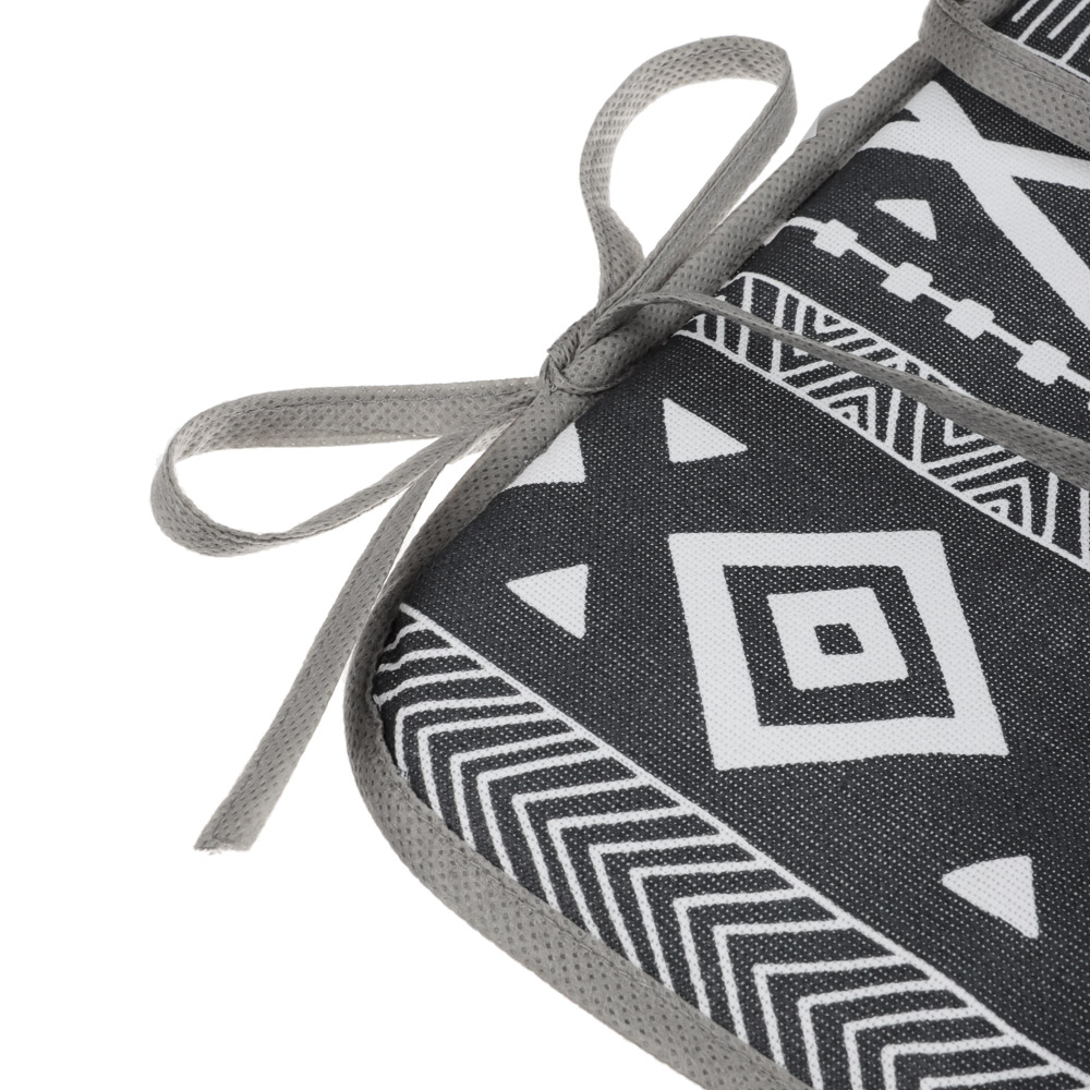 Подушка на стул, 34х34см, рогожка, арт.№ 482-595