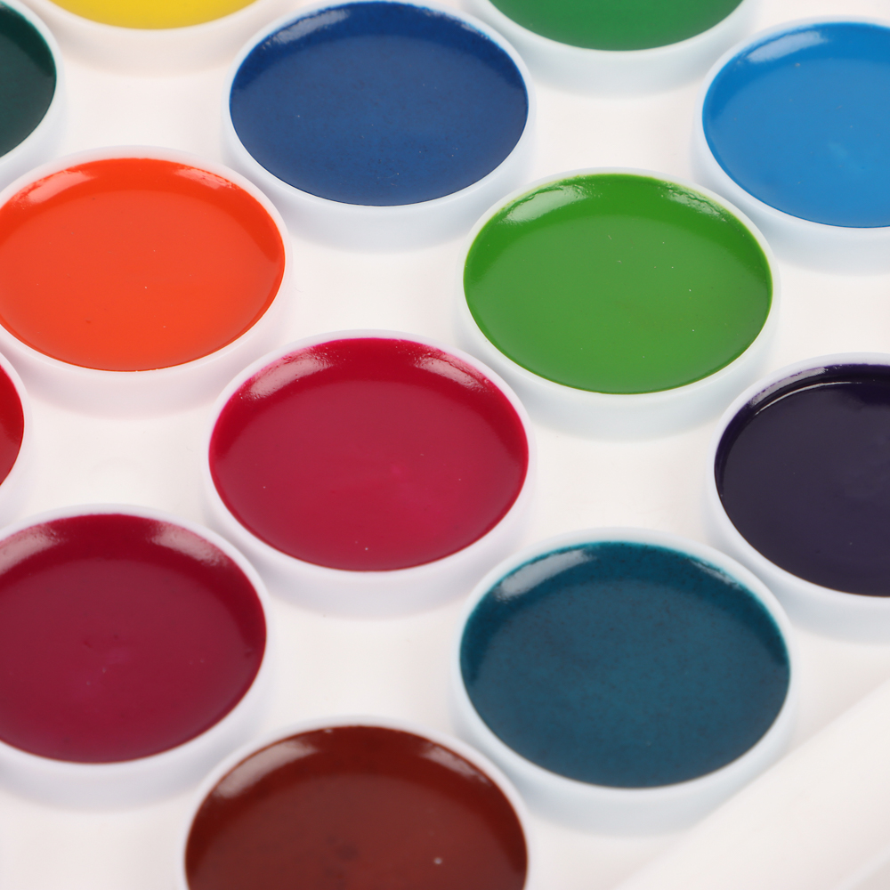 Акварель 24цв. ClipStudio без кисти, в пластиковой упаковке с европодвесом, арт.№ 231-095