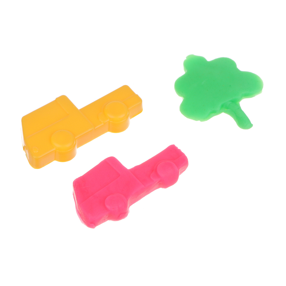 Тесто для лепки с формочкой в ведерке, ХОББИХИТ, тесто, пластик, 1 формочка, 7,5х7см, арт.№ 289-185