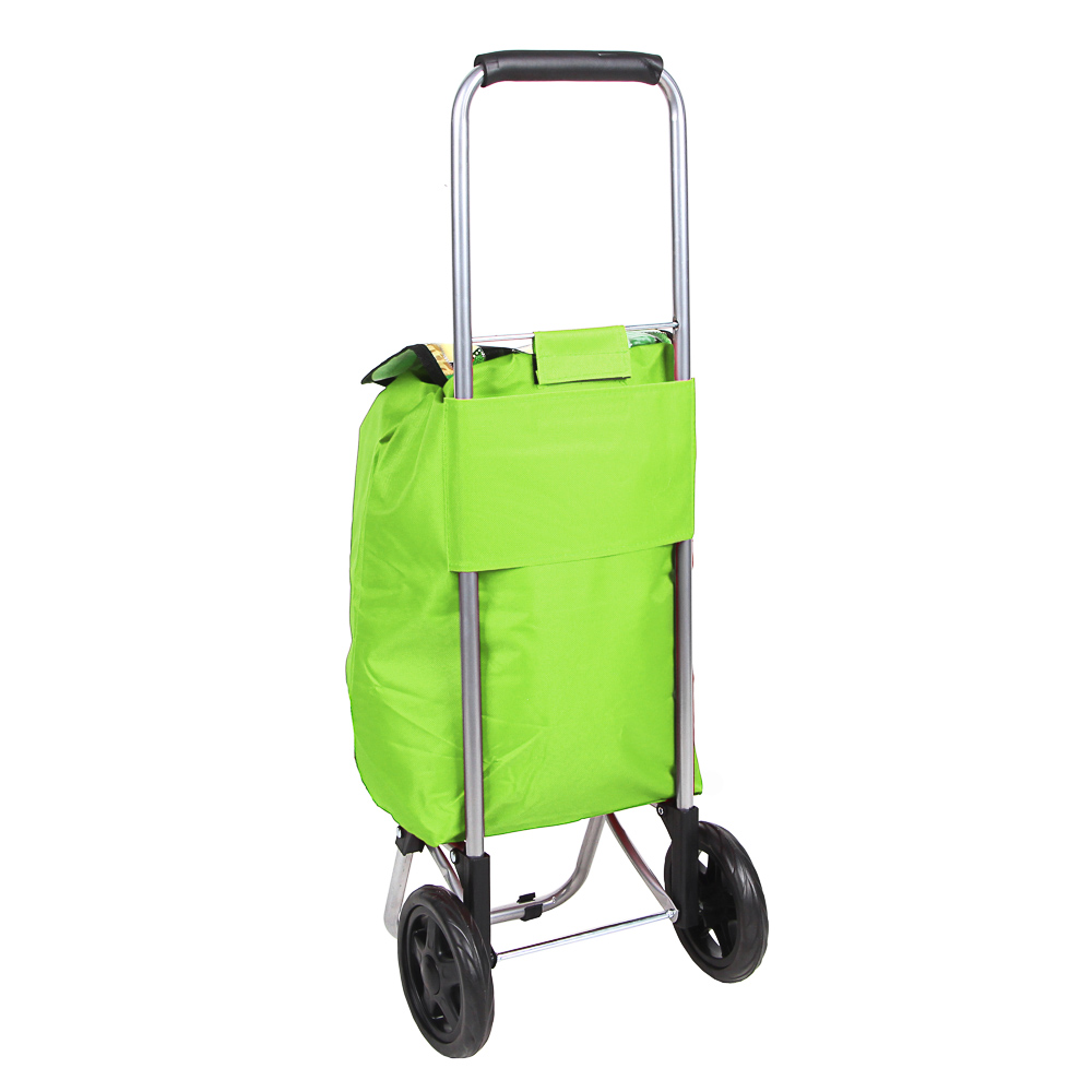 VETTA Тележка + сумка, до 30кг, 30х22х86см, 21л, брезент, колеса ЭВА d14,5см, арт.№ 467-018