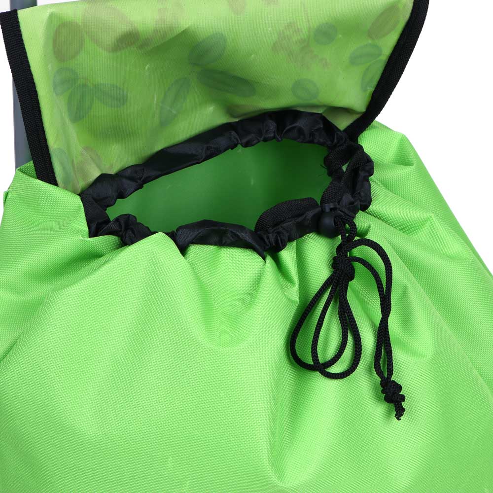 VETTA Тележка + сумка, до 30кг, 30х22х86см, 21л, брезент, колеса ЭВА d14,5см, арт.№ 467-018