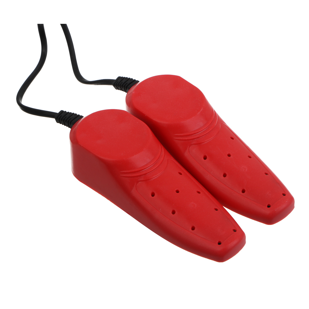 LEBEN Сушилка для обуви "Ботиночки", пластик, 220В, 10Вт, температура нагрева 65-80 градусов, арт.№ 490-007