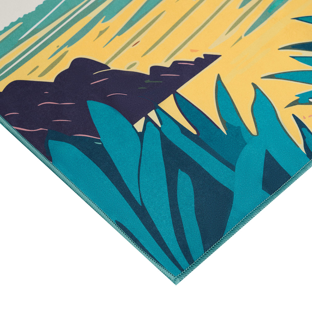 PROVANCE Саммер Полотенце пляжное из микрофибры 70х150см, 100% полиэстер, закат, арт.№ 496-038