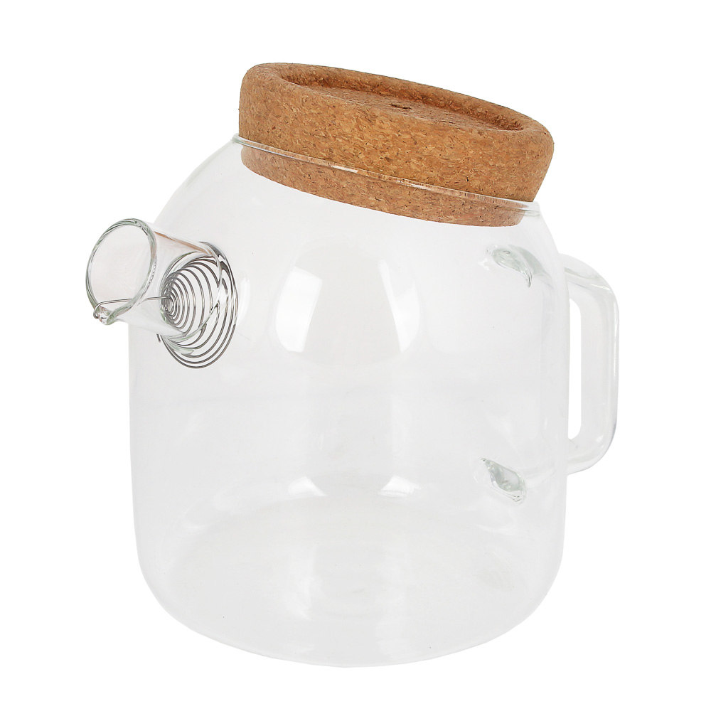 BY COLLECTION Чайник заварочный "ЭКО", 800мл, стекло, арт.№ 850-221