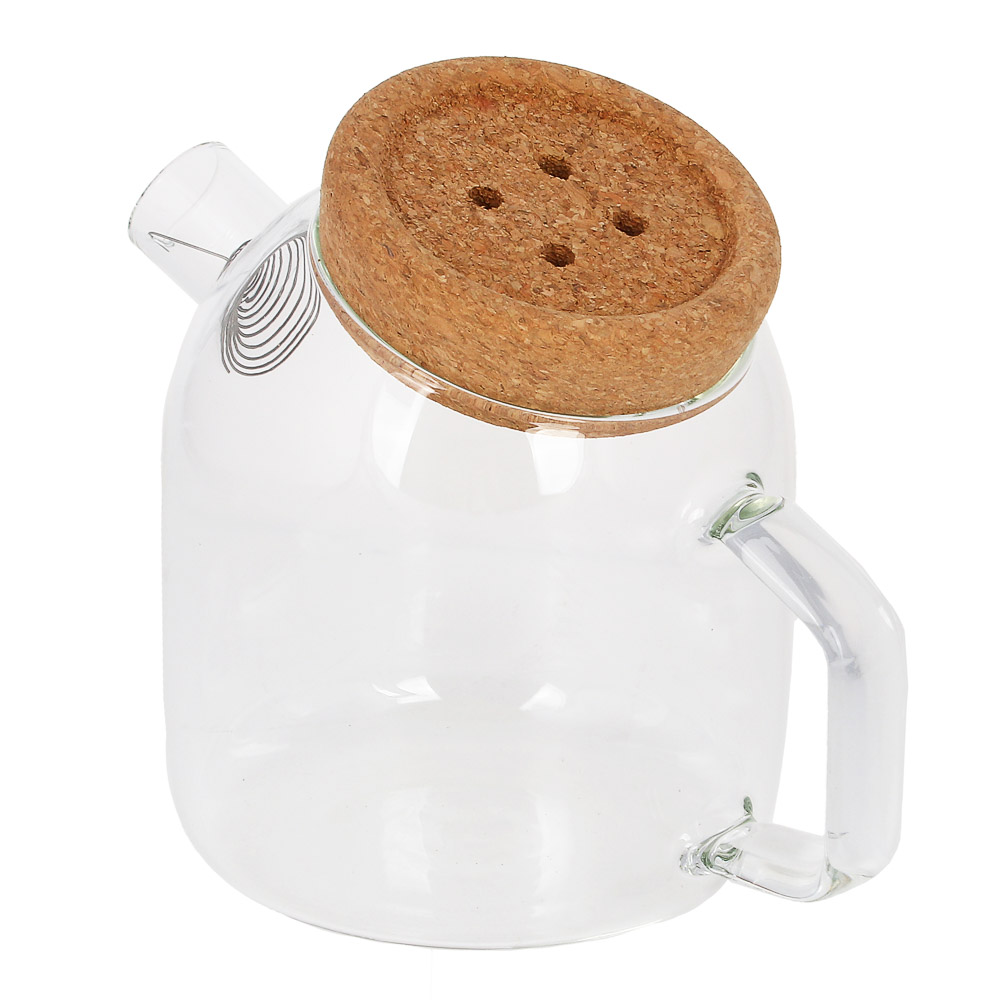 BY COLLECTION Чайник заварочный "ЭКО", 800мл, стекло, арт.№ 850-221