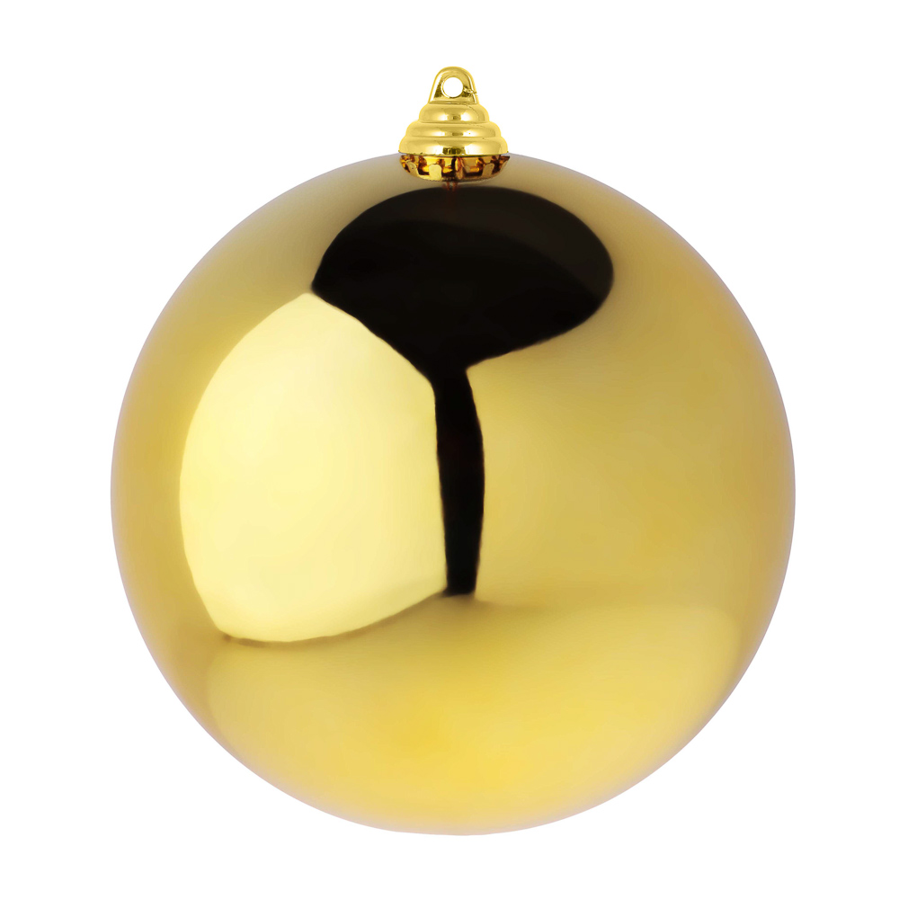 СНОУ БУМ Шар 14см пластик, золото, арт.№ 372-608