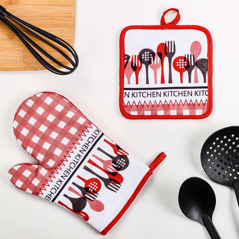 PROVANCE Терракота Прихватка-варежка, полиэстер, 27см, арт.№ 493-117