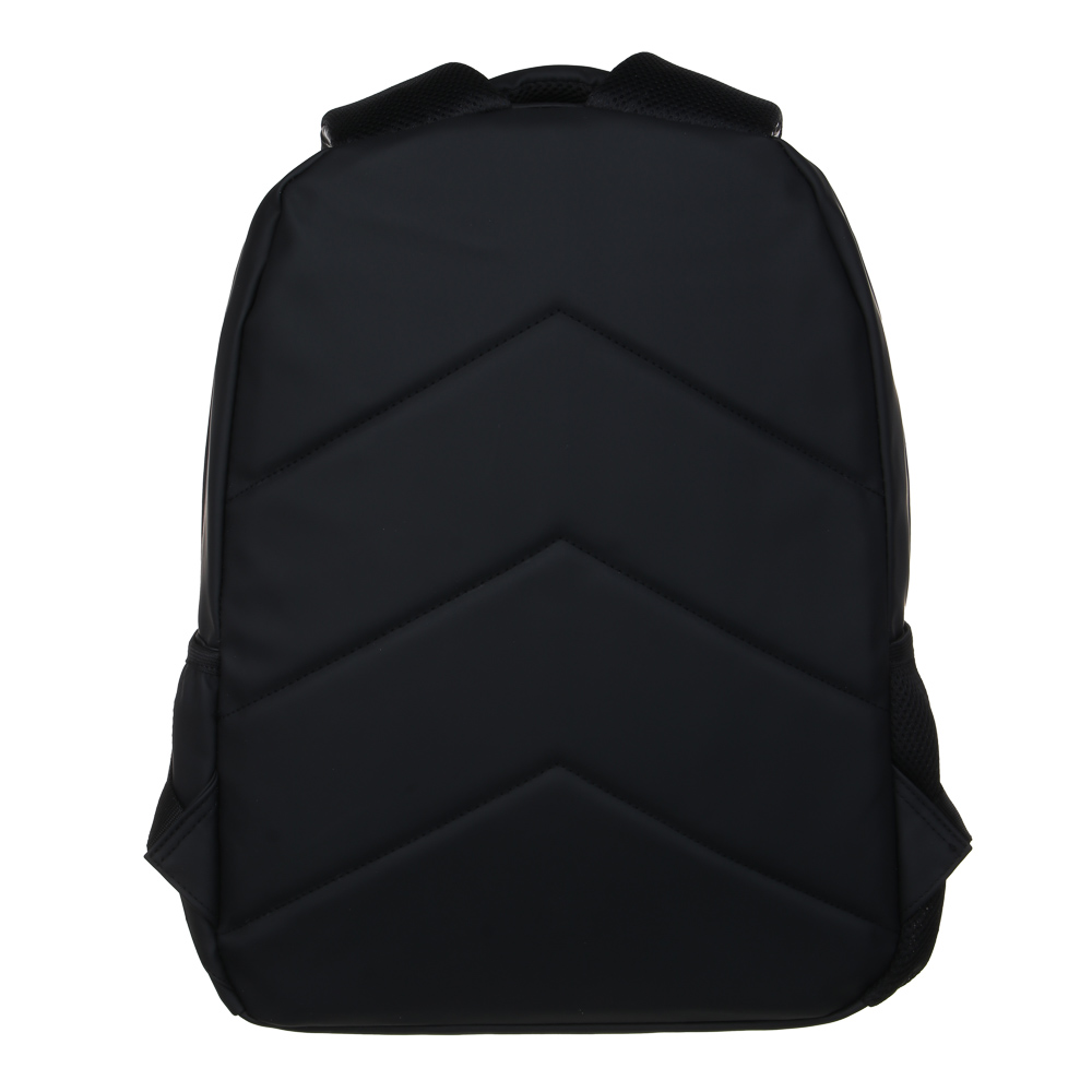 Серебряный Мяч Рюкзак подростковый 41х31х13см, 2 отд., 3 карм, ручка, прорезин.нейлон, отд.иск.кожей, арт.№ 577-004