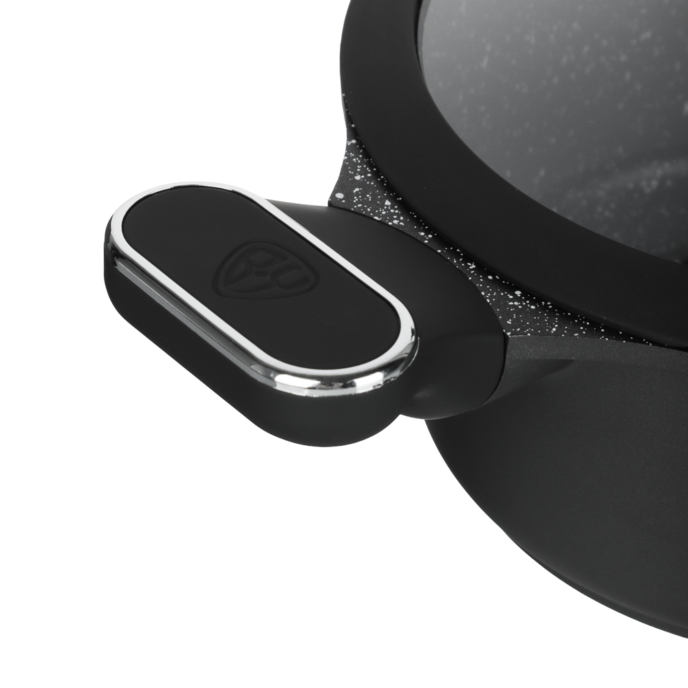 Набор посуды 10 предметов BY COLLECTION, антипригарное покрытие: кастрюли+крышки 2,5 л, 4,3 л, 6,5 л, ковш+крышка 1,4 л, сковорода 24 см, сотейник 28 см, арт.№ 846-588