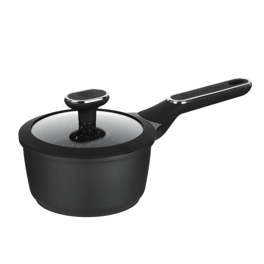 Набор посуды 10 предметов BY COLLECTION, антипригарное покрытие: кастрюли+крышки 2,5 л, 4,3 л, 6,5 л, ковш+крышка 1,4 л, сковорода 24 см, сотейник 28 см, арт.№ 846-588