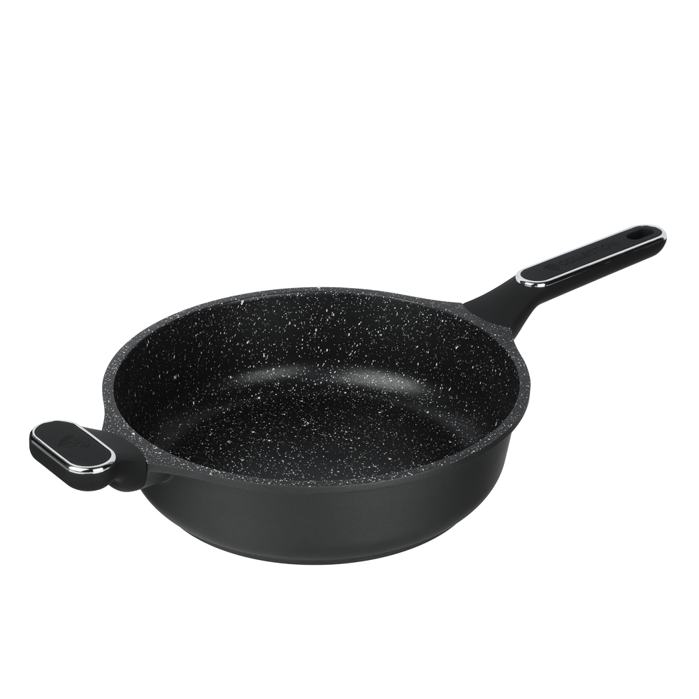 Набор посуды 10 предметов BY COLLECTION, антипригарное покрытие: кастрюли+крышки 2,5 л, 4,3 л, 6,5 л, ковш+крышка 1,4 л, сковорода 24 см, сотейник 28 см, арт.№ 846-588