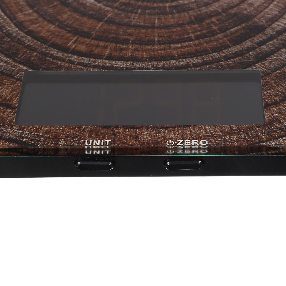 LEBEN Весы-доска, максимальный вес 15кг, ЖК-дисплей, 35x26x2,7 см, 3xAAA, арт.№ 268-060