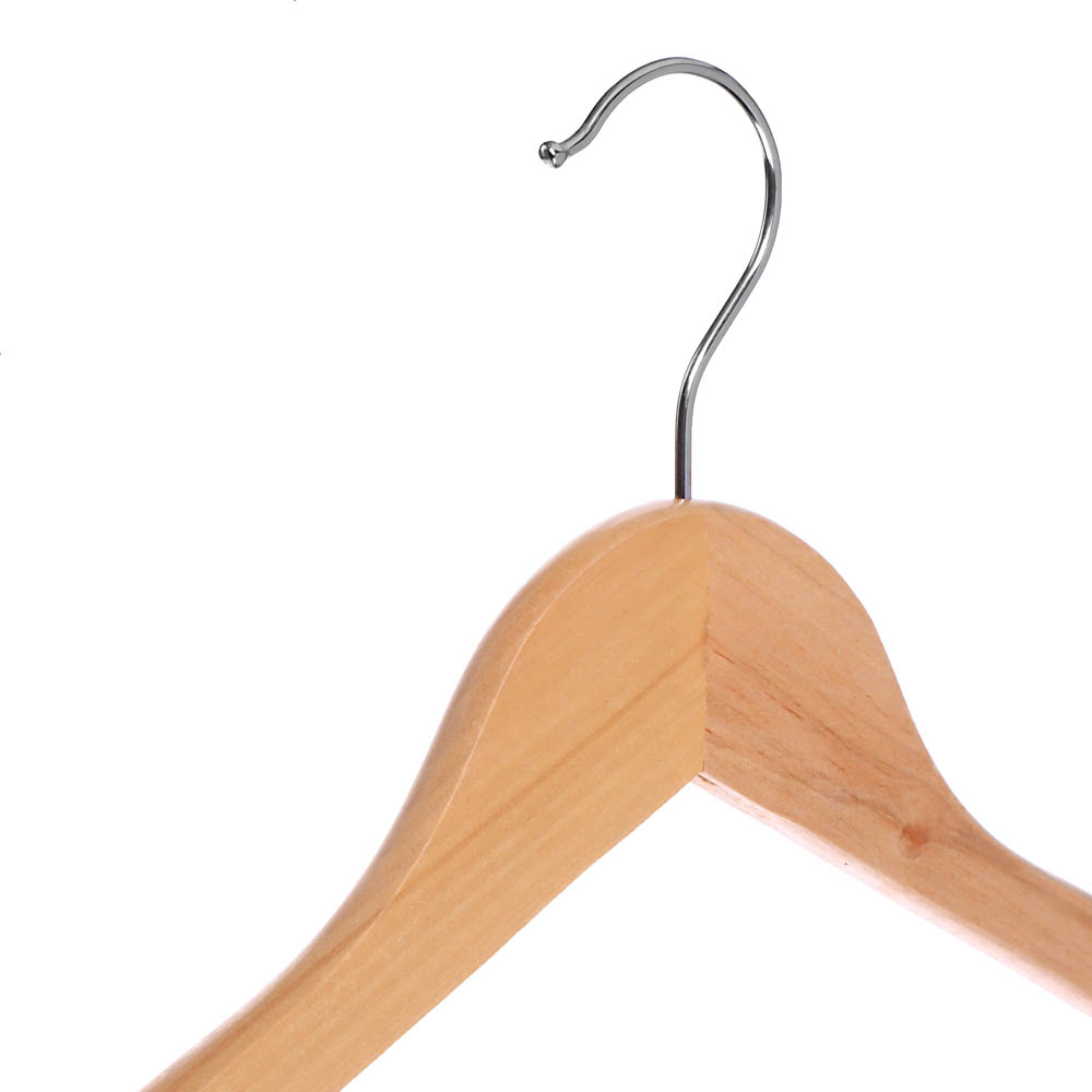 VETTA Набор вешалок деревянных 3шт, 45см, светлое дерево, арт.№ 455-063