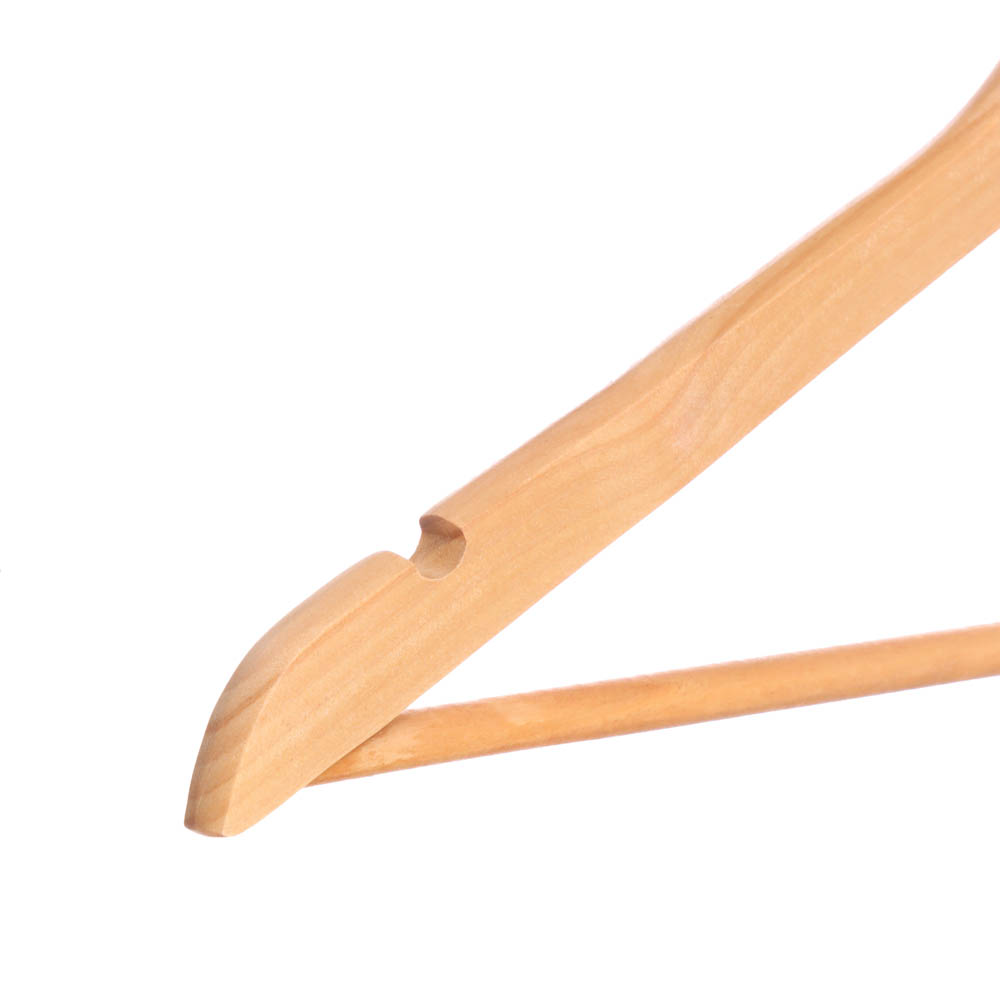 VETTA Набор вешалок деревянных 3шт, 45см, светлое дерево, арт.№ 455-063