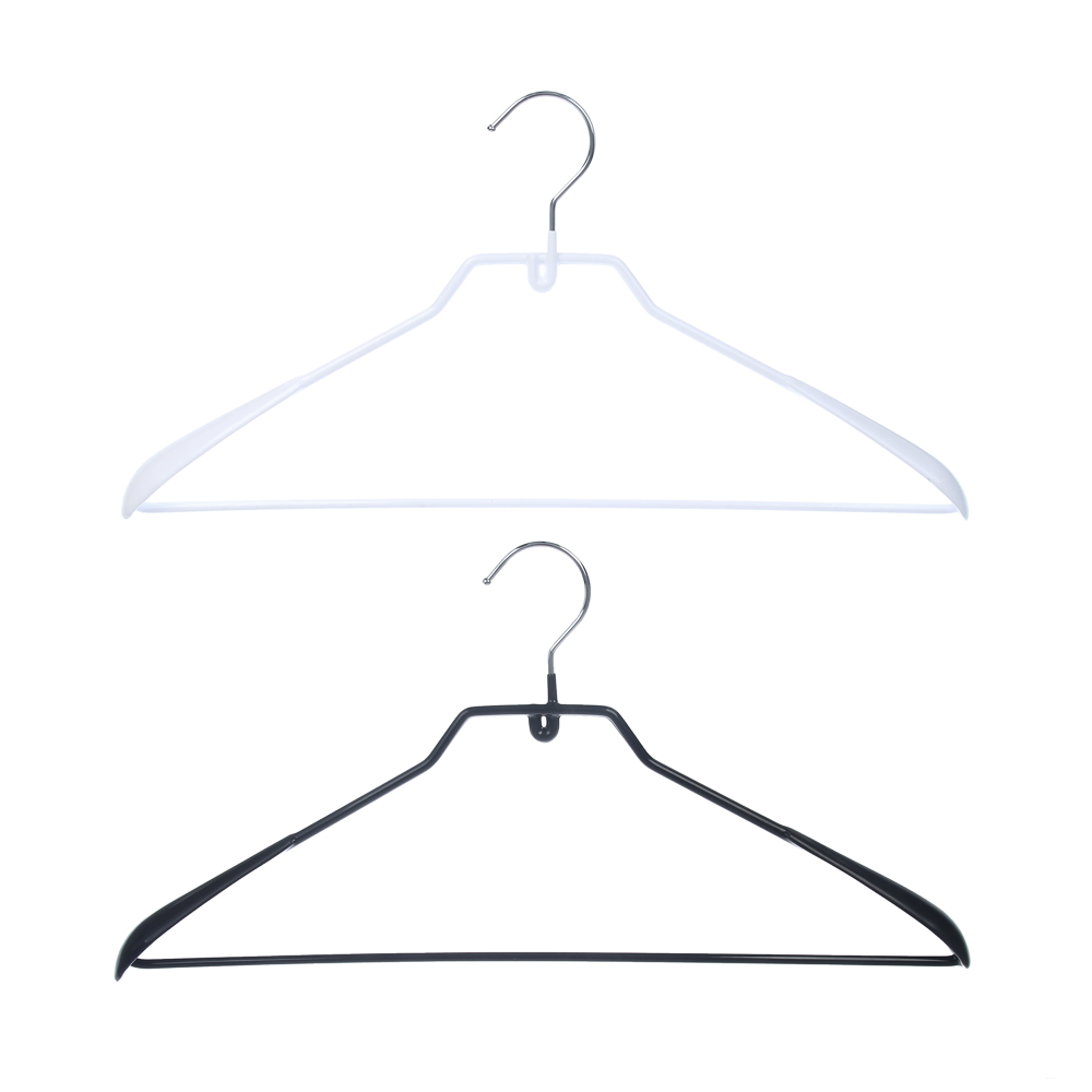 Вешалка для одежды тм VETTA, 45см, металл с ПВХ покрытием, 2 цвета, арт.№ 456-030