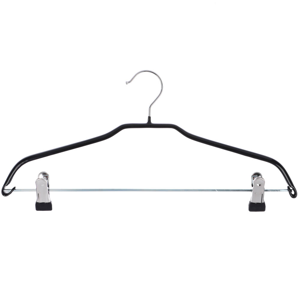 VETTA Вешалка металл (сталь) с ПВХ покрытием и клипсами 40см (цвет mix), TCH-203, арт.№ 456-037