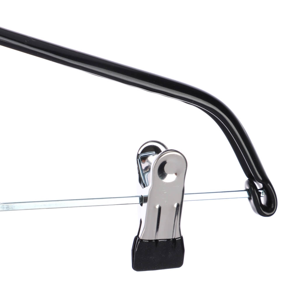 VETTA Вешалка металл (сталь) с ПВХ покрытием и клипсами 40см (цвет mix), TCH-203, арт.№ 456-037