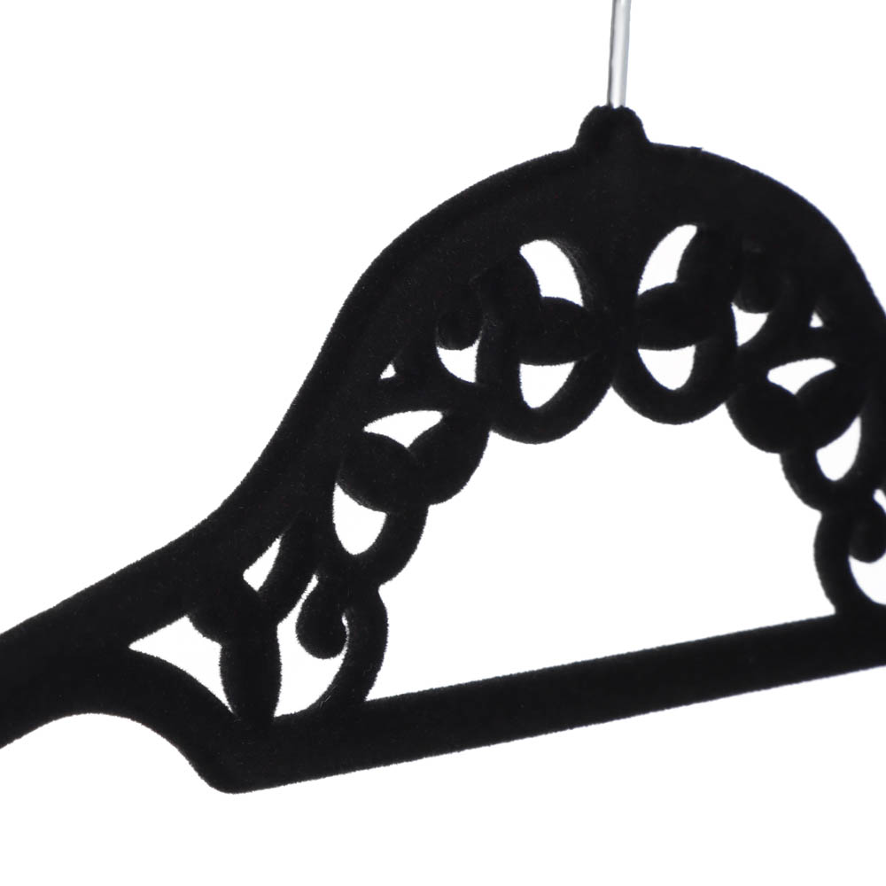 VETTA Набор вешалок для одежды 2шт, 42см, с покрытием флок, арт.№ 456-076