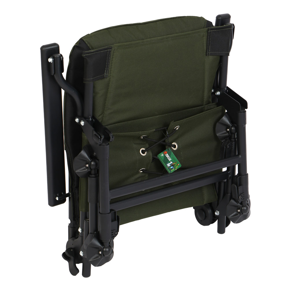 РУССО ТУРИСТО Кресло карповое, с подлокотниками, до 130кг, 55х81х93см, оксфорд 600D, арт.№ 121-086