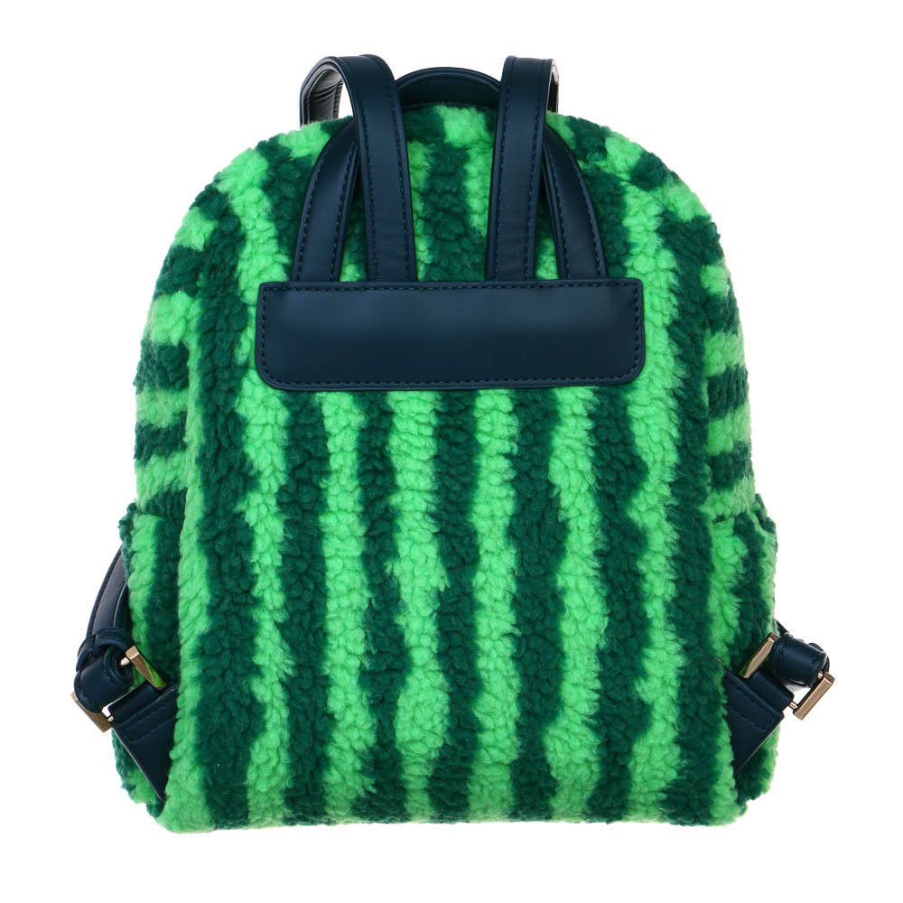 Рюкзак мини 28х23х12см, "Арбуз", 1 отд., 1 карм., иск.мех с печатью, иск.кожа, цветной подклад, арт.№ 254-696