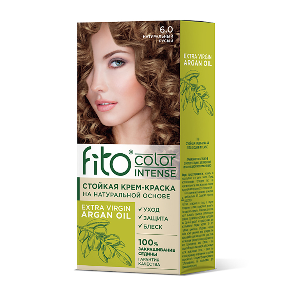 Краска для волос Fito color intense Натуральный русый, 115мл, арт.№ 972-067