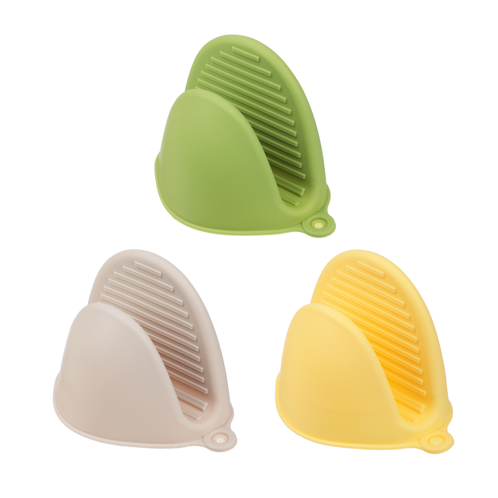 VETTA Прихватка силиконовая термостойкая, 9,5х8см, 3 цвета, арт.№ 891-032