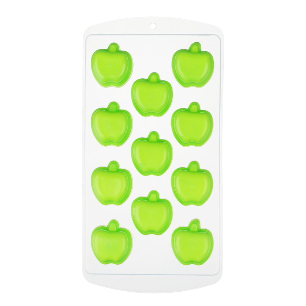 Форма для льда пластик + ТПР, 21х11см, 2 вида, арт.№ 892-186