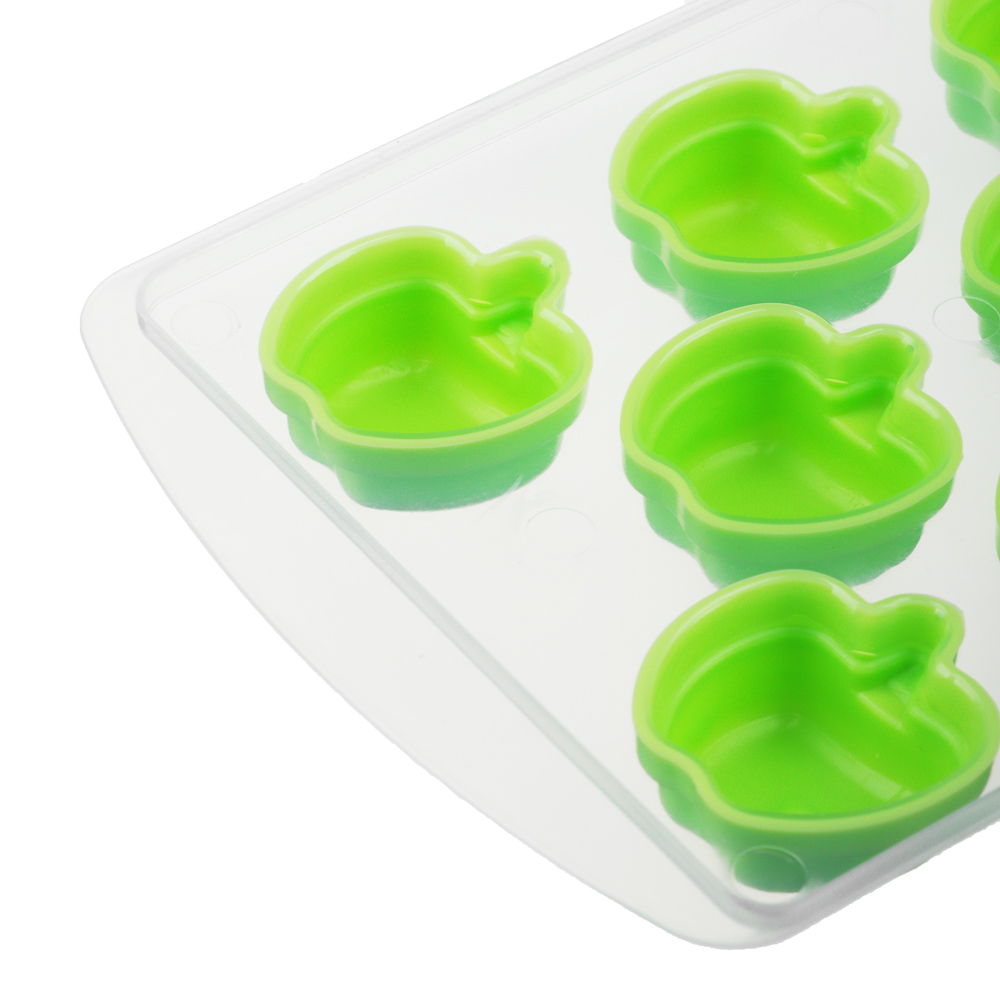 Форма для льда пластик + ТПР, 21х11см, 2 вида, арт.№ 892-186