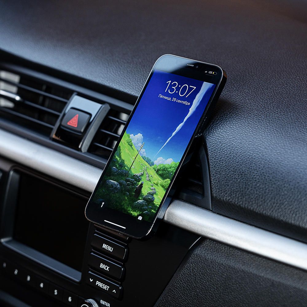 NG Держатель телефона магнитный на дефлектор, пластик, арт.№ 733-024