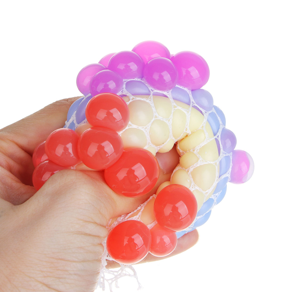 ИГРОЛЕНД Игрушка-антистресс, TPR, полиэстер, 6см, 5-9 дизайнов, арт.№ 295-069