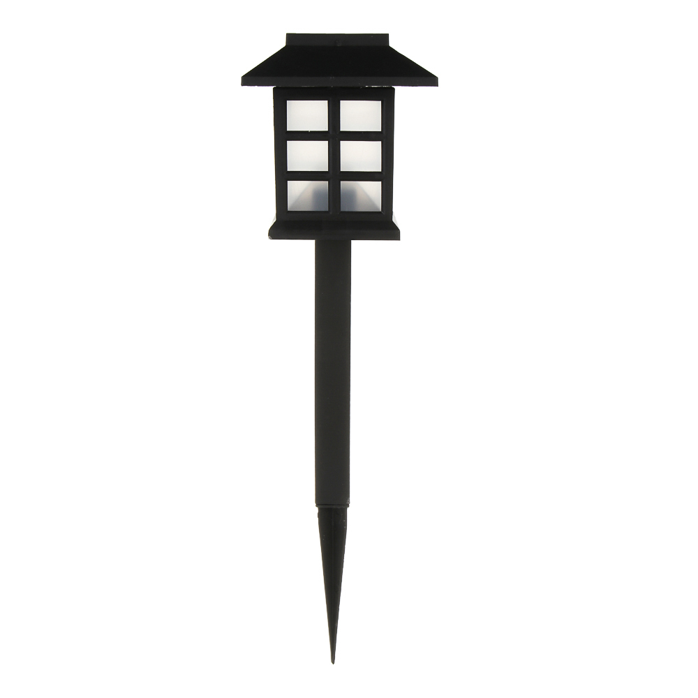 Светильник сад. на солн. батар. тм INBLOOM, 8.5х8.5х37.5см, 1LED,шампань, AAA100mAh NI-MH,2 реж., PP, арт.№ 475-355