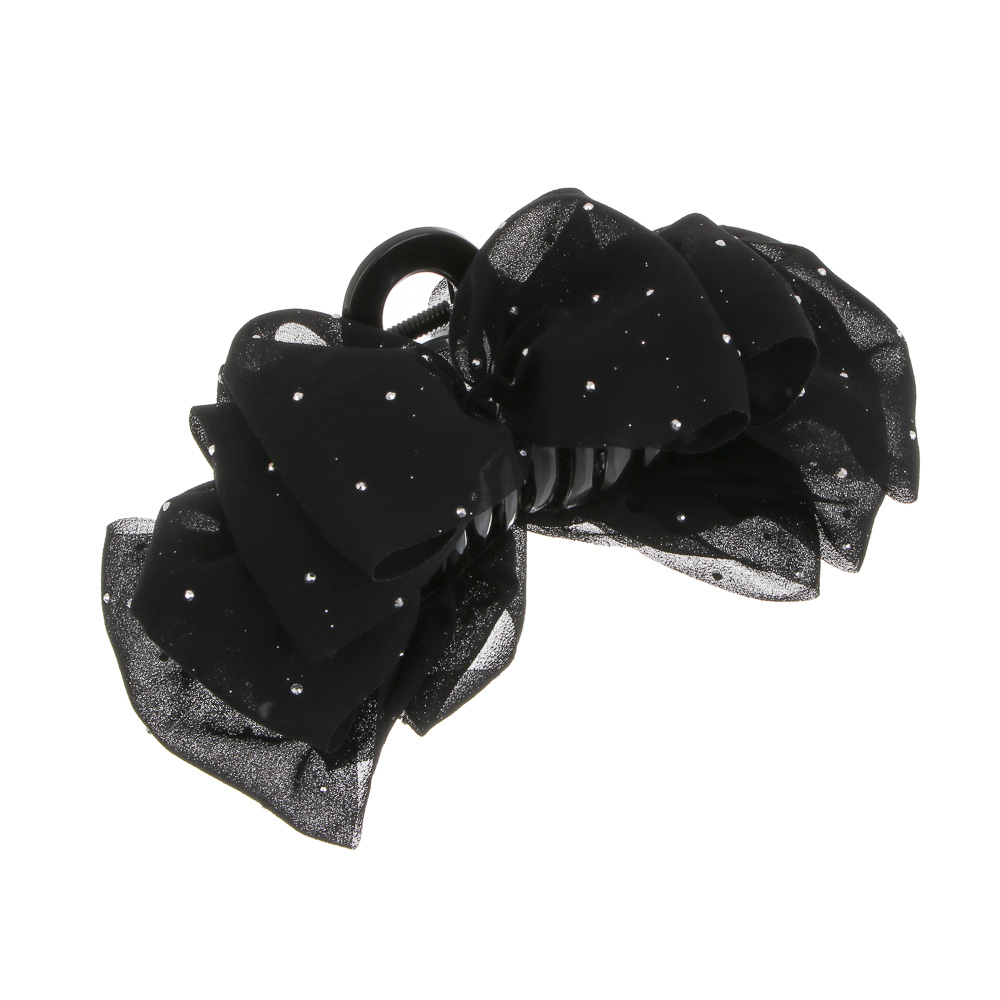 Краб-бант для волос, тм ЮНИLOOK, 13см, акрил, 2 цвета, #19, арт.№ 321-413