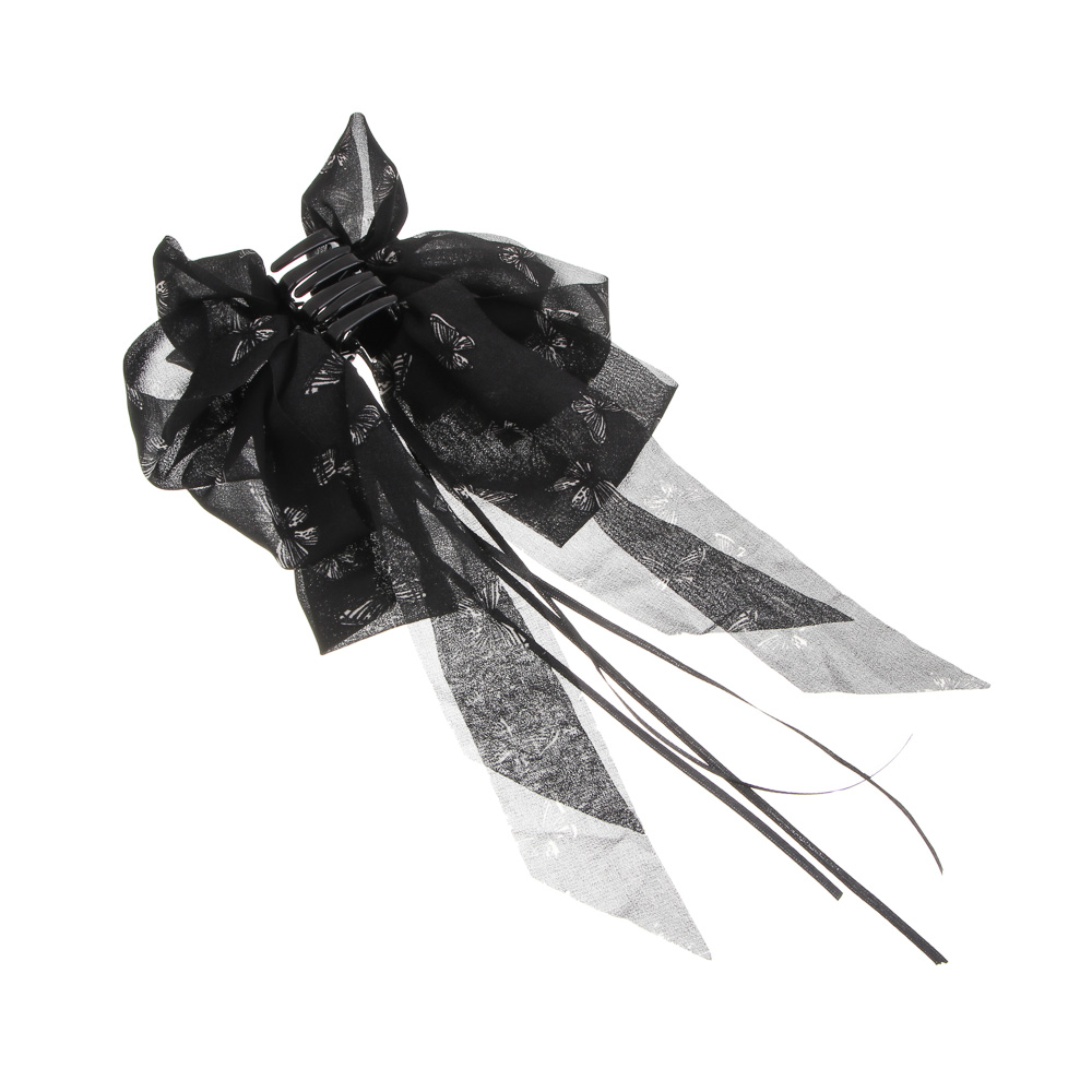 Краб-бант для волос, тм ЮНИLOOK, 4см, акрил, 2 цвета, #19, арт.№ 321-414