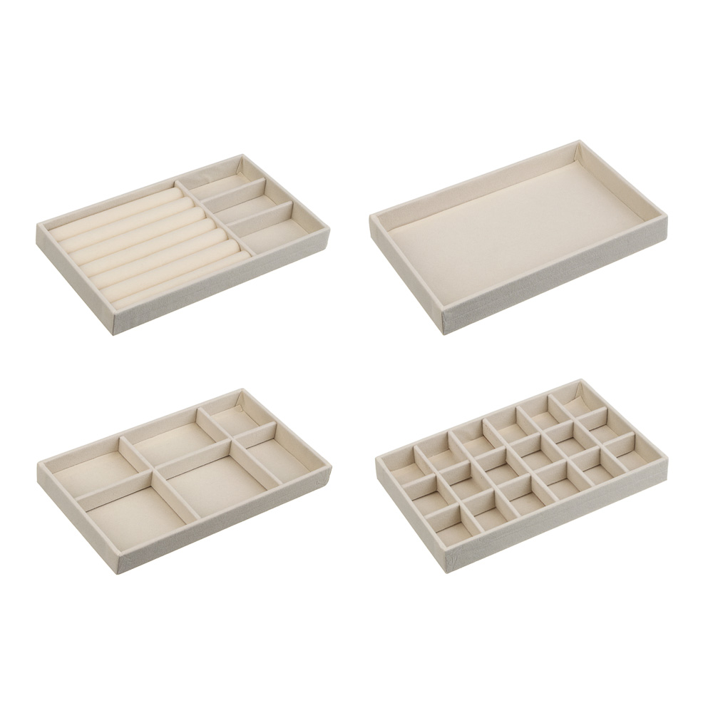 Органайзер для украшений, 21,3x12,4 см, ПВХ, 4 дизайна, арт.№ 504-954