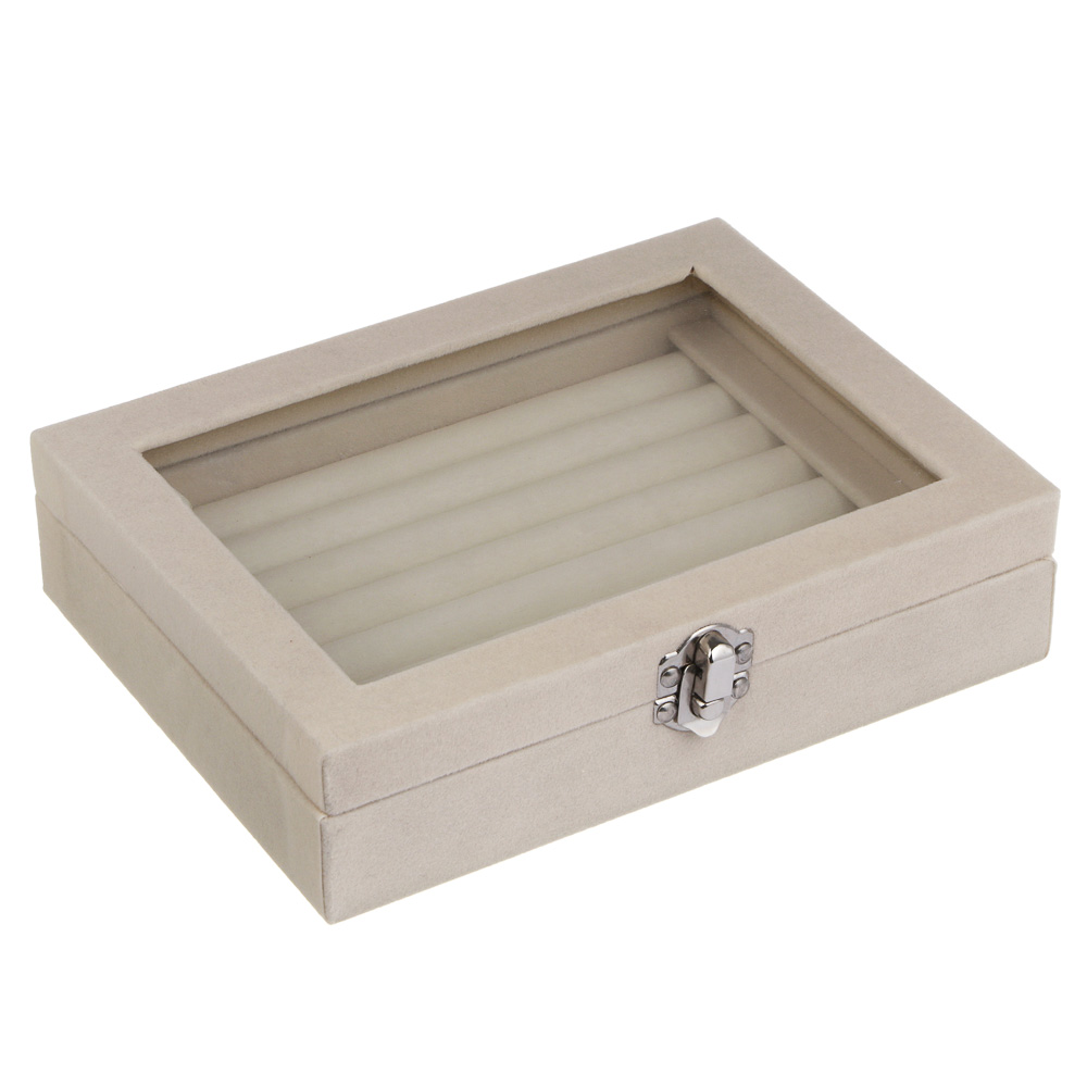 Шкатулка для украшений, 20x15x5 см, ПВХ, 3 цвета, арт.№ 504-956