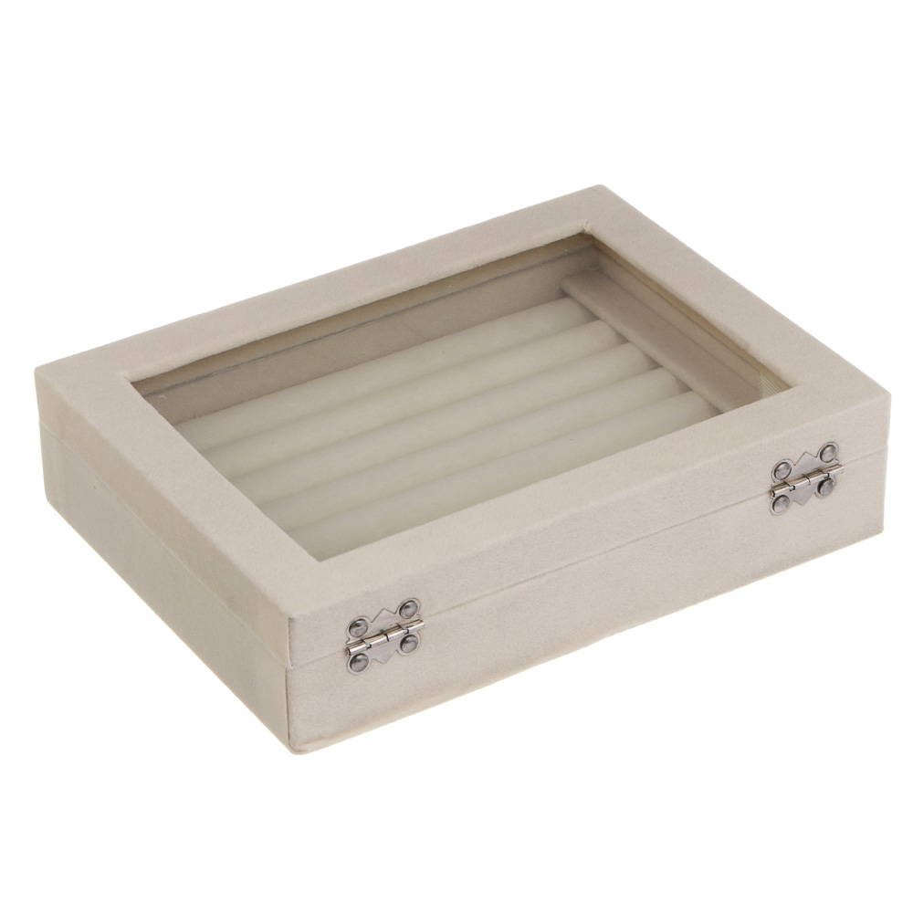 Шкатулка для украшений, 20x15x5 см, ПВХ, 3 цвета, арт.№ 504-956