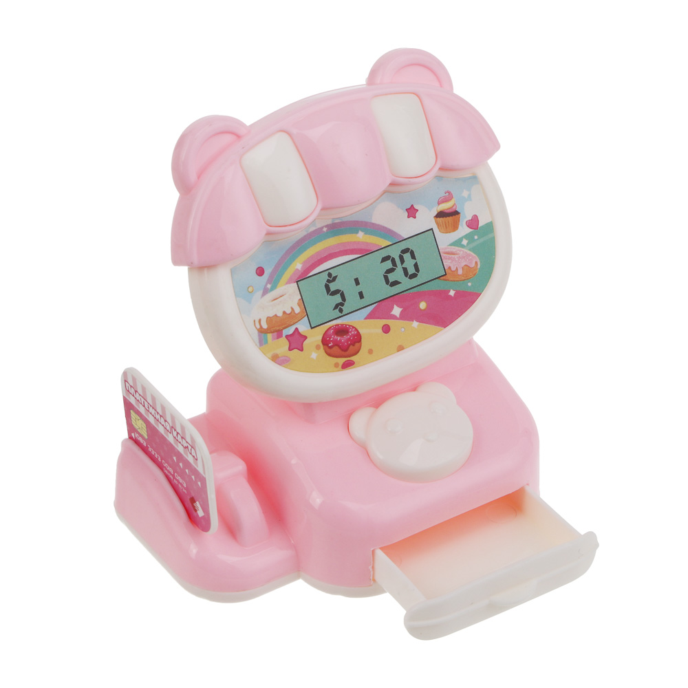 ИГРОЛЕНД Игровой набор посуды и продуктов "Моя кухня", пластик, 20,5х7,5х30,5 см, 4 диз, арт.№ 294-230