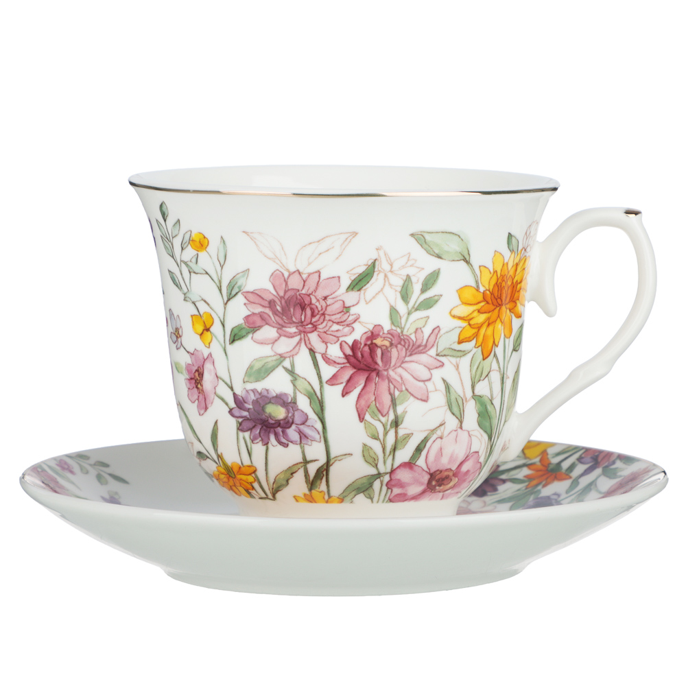 Набор чайный 2 пр., 225мл, MILLIMI, Аврора, фарфор, арт.№ 802-562